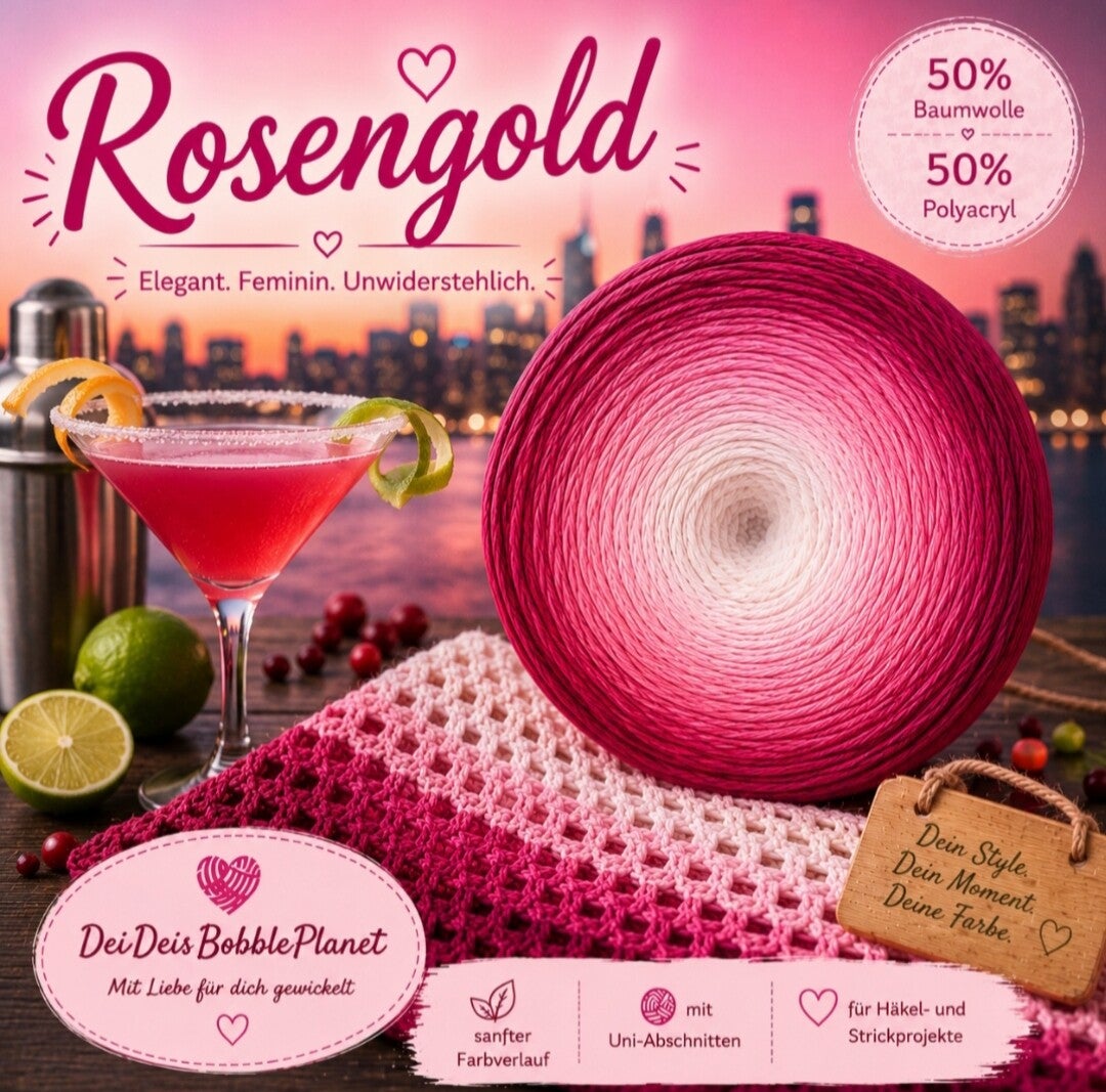 Bobbel Rosengold
