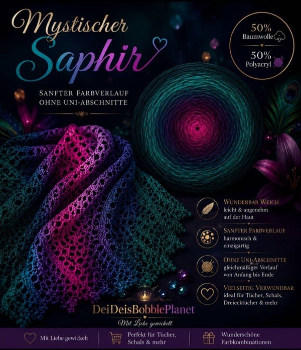 Bobbel Mystischer Saphir