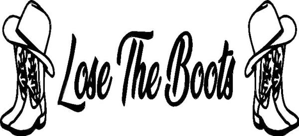 Lose the boots decal