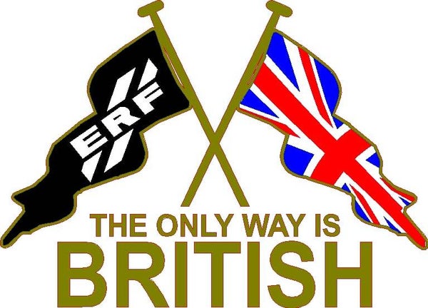 ERF BRITISH FLAGS
