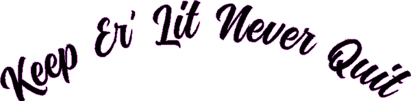 Never Quit windscreen decal