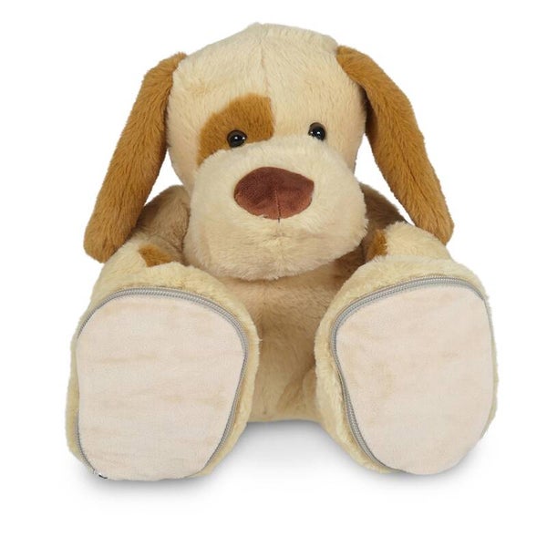 hond met afritsbare voetjes