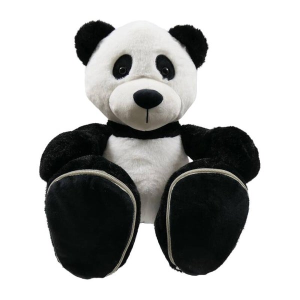 panda met afritsbare voetjes