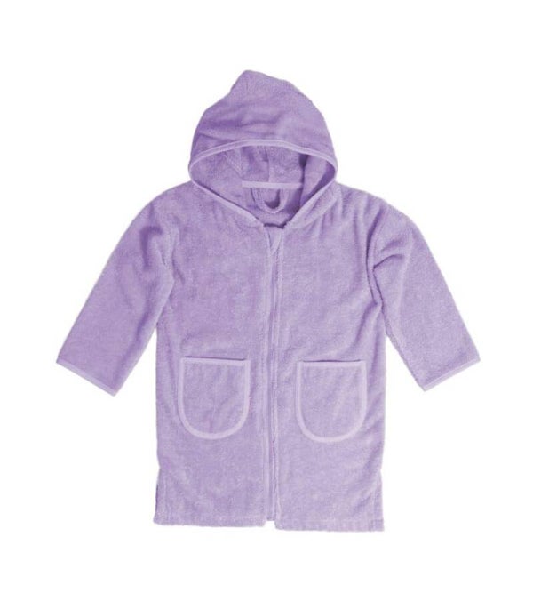 badjas 1-2j met ritssluiting