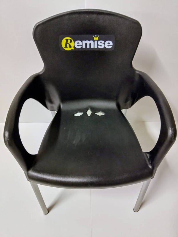 Stapelstoel - metaal/kunststof