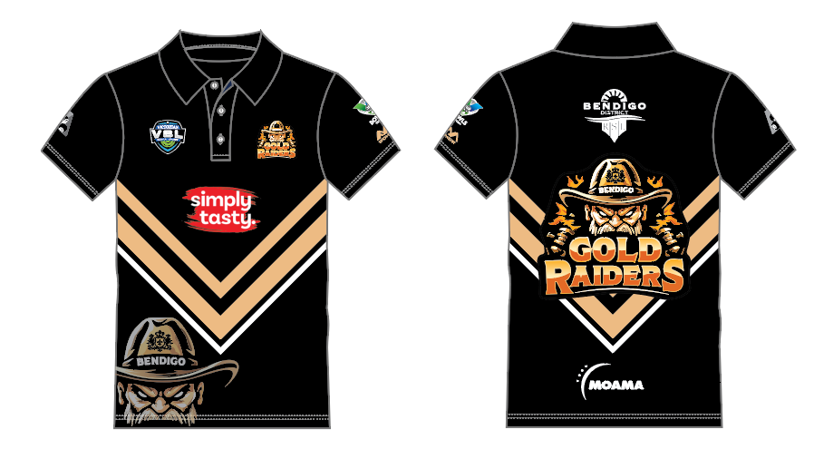Bendigo Gold Raiders 2026 - Shirt