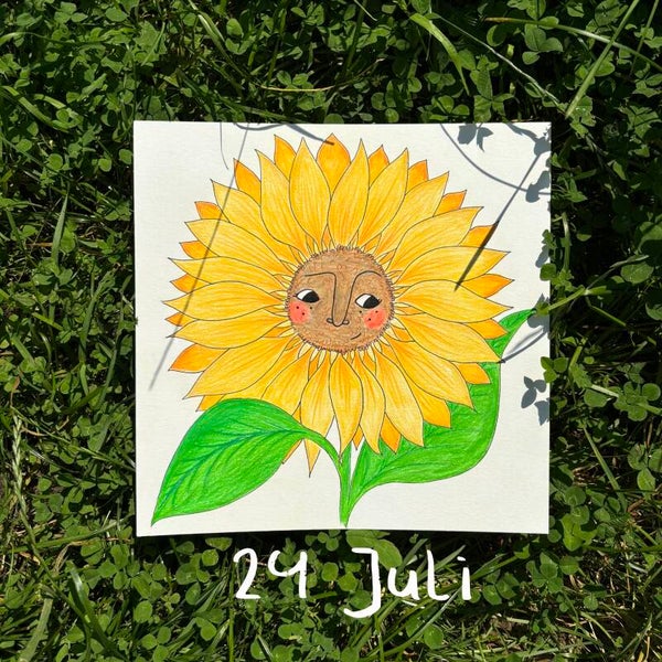 Zomer bloemen | online workshop