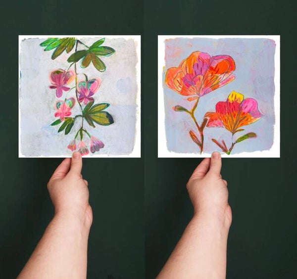 Muurbloempjes | 2 prints