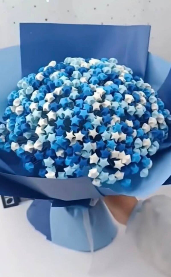 Origami Sternenstrauß