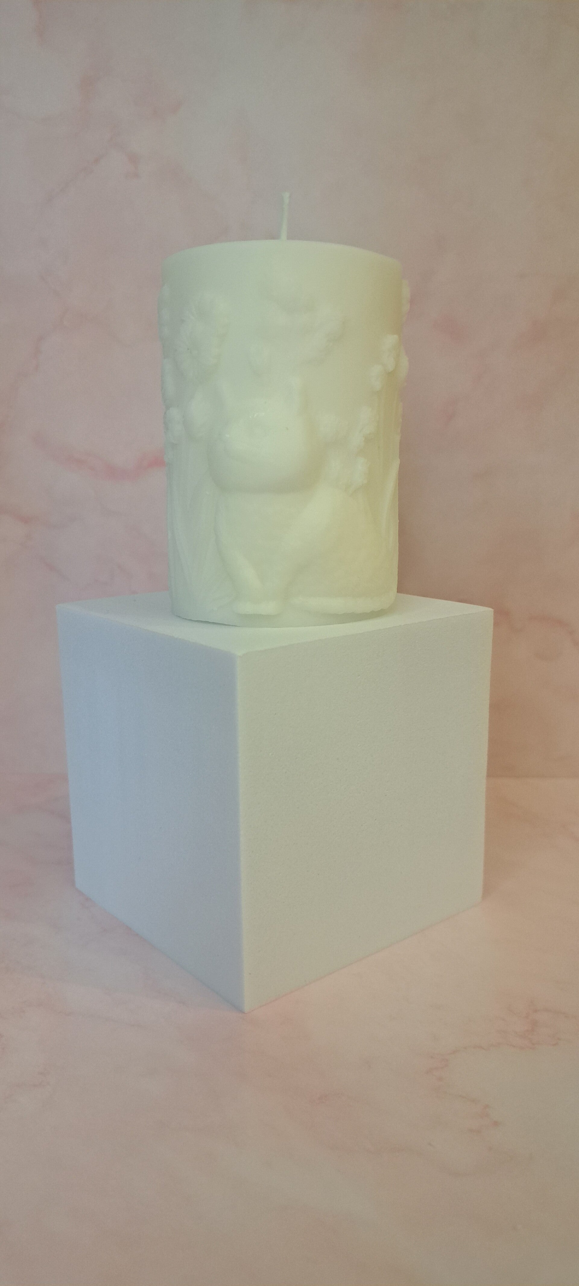 Świeca sojowa z kotem