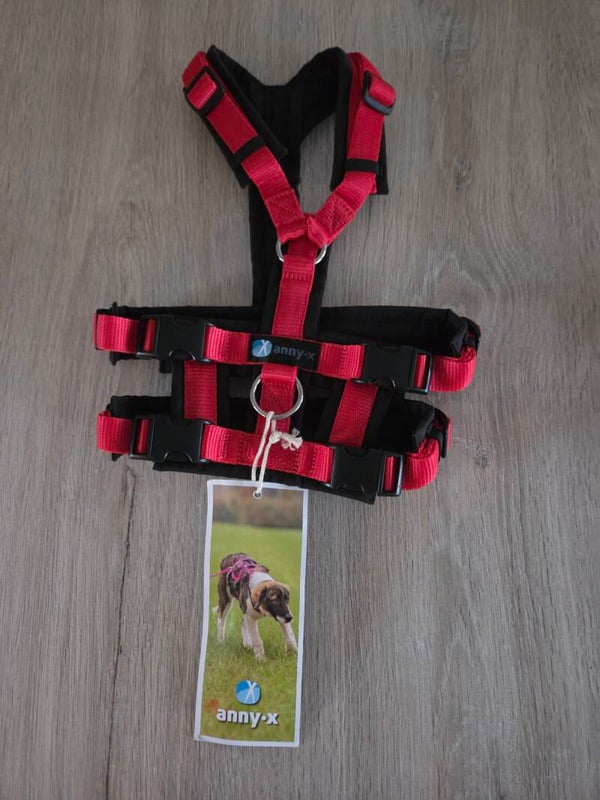 Anny X tuig safety rood/zwart maat XS