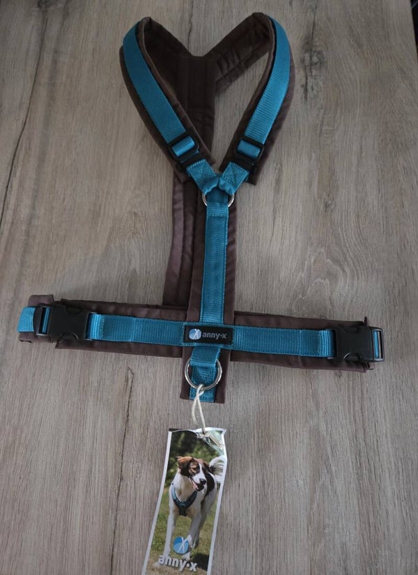 Anny X tuig fun petrol/bruin maat XL