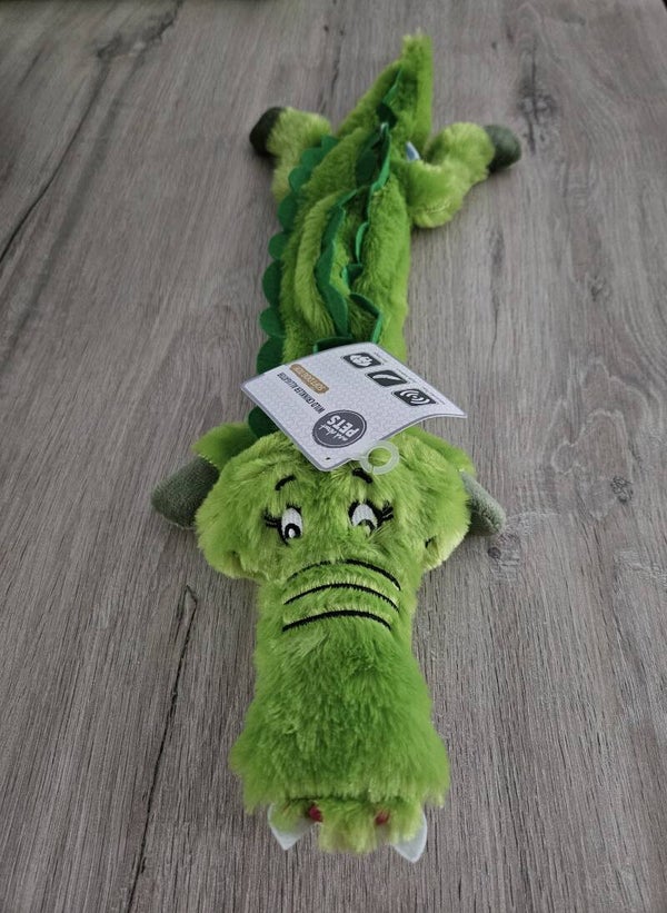 Wild Crinkler alligator, leeuw, olifant 60 cm