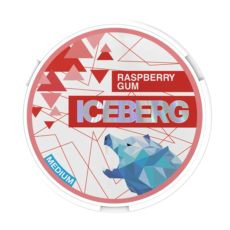 ICEBERG Raspberry Gum
