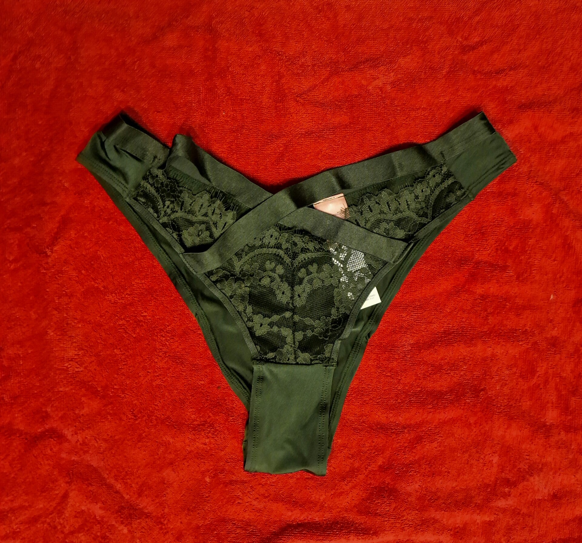 Groene Speelse String voor Avonturen
