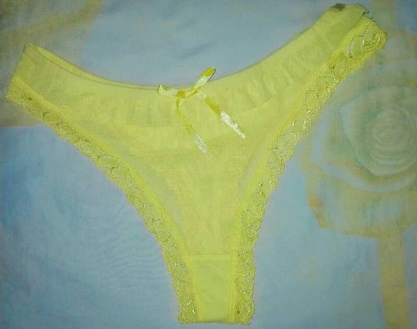 Gele Slip van Passie