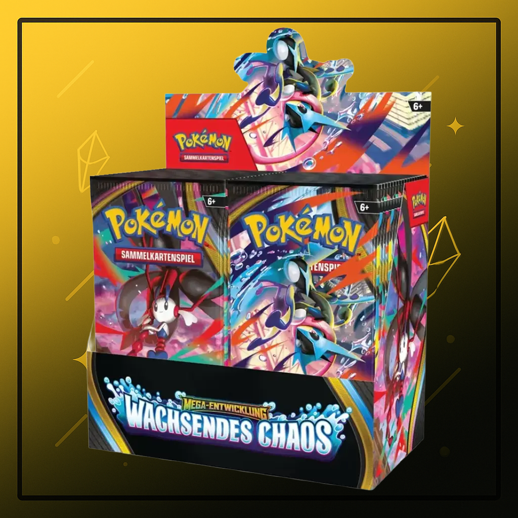 Pokémon TCG: Wachsendes Chaos (ME04) - Booster-Display (DE)