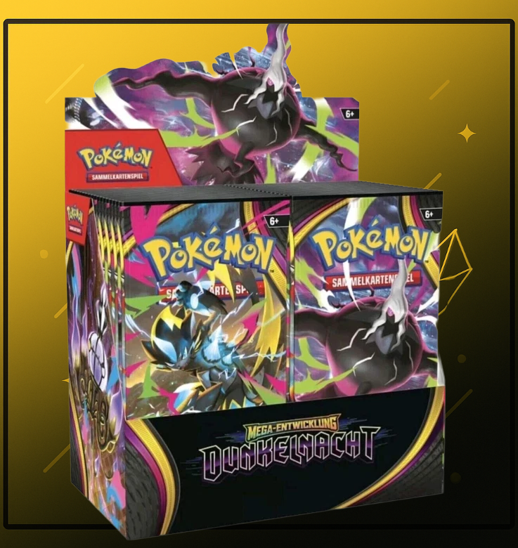 Pokémon TCG: Dunkelnacht (ME05) - Booster-Display (DE)