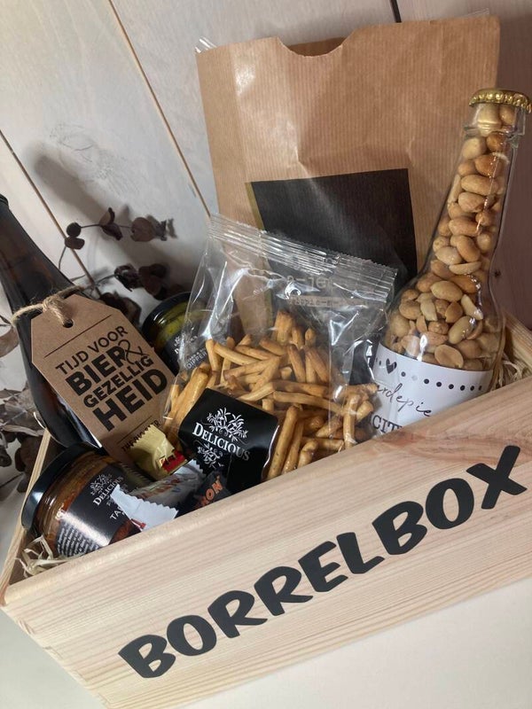 gevulde borrelbox