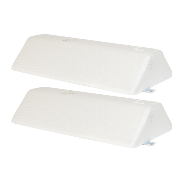 8 Stück - PEZE® Lagerungskissen - Ideal für Knie, Beine, Rücken - Airlayer-Bezug atmungsaktiv