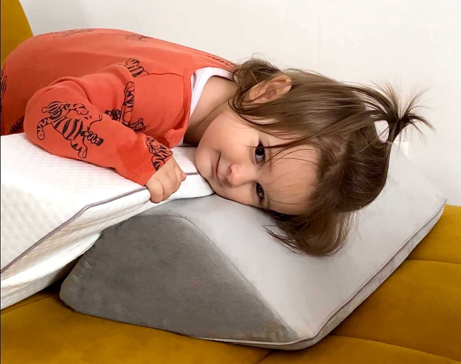 Auch Kinder spielen gerne mit den Kissen