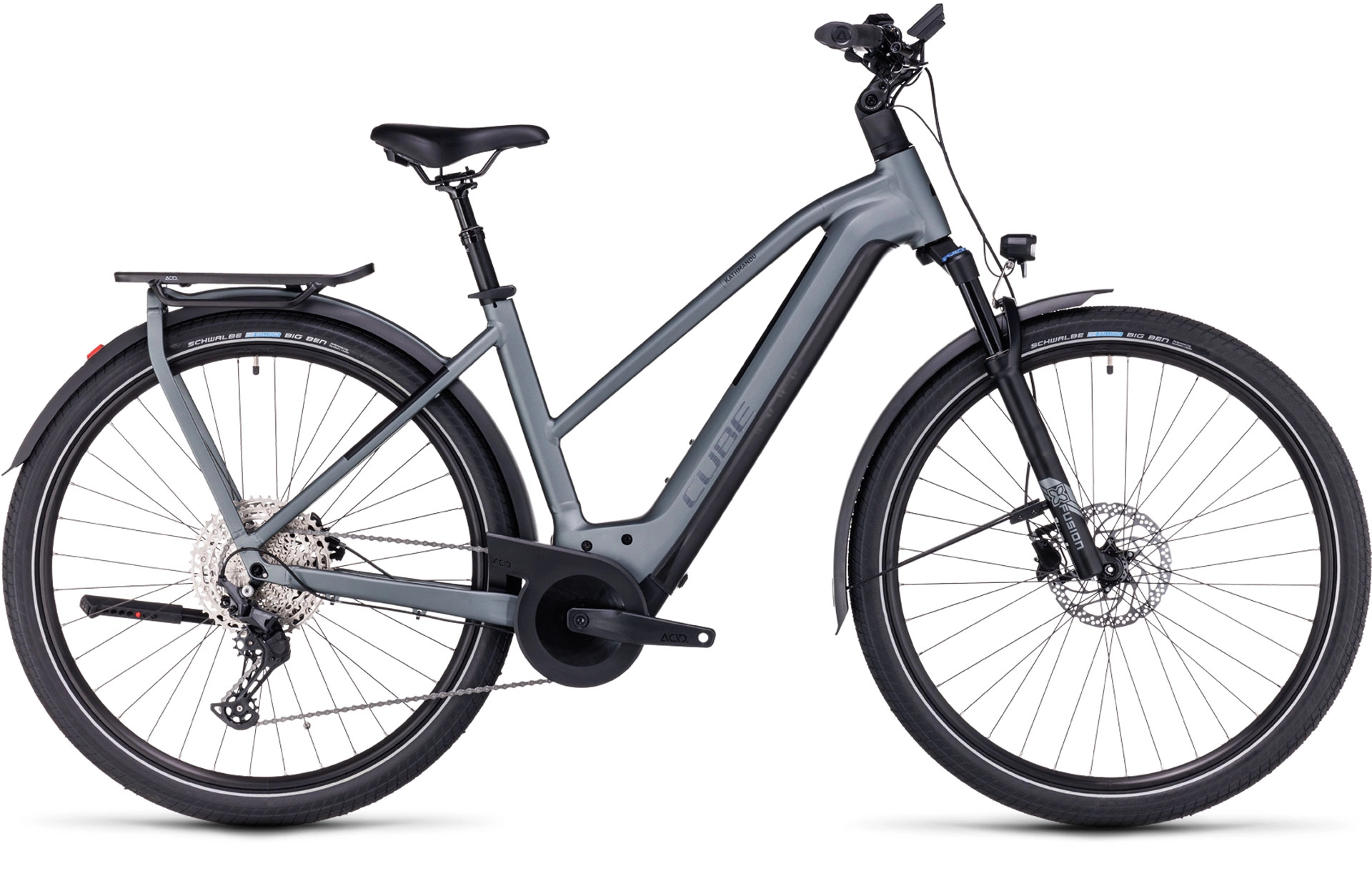 CUBE Kathmandu Hybrid Pro 625 Easy Entry 2023 - flashgrey'n'metal