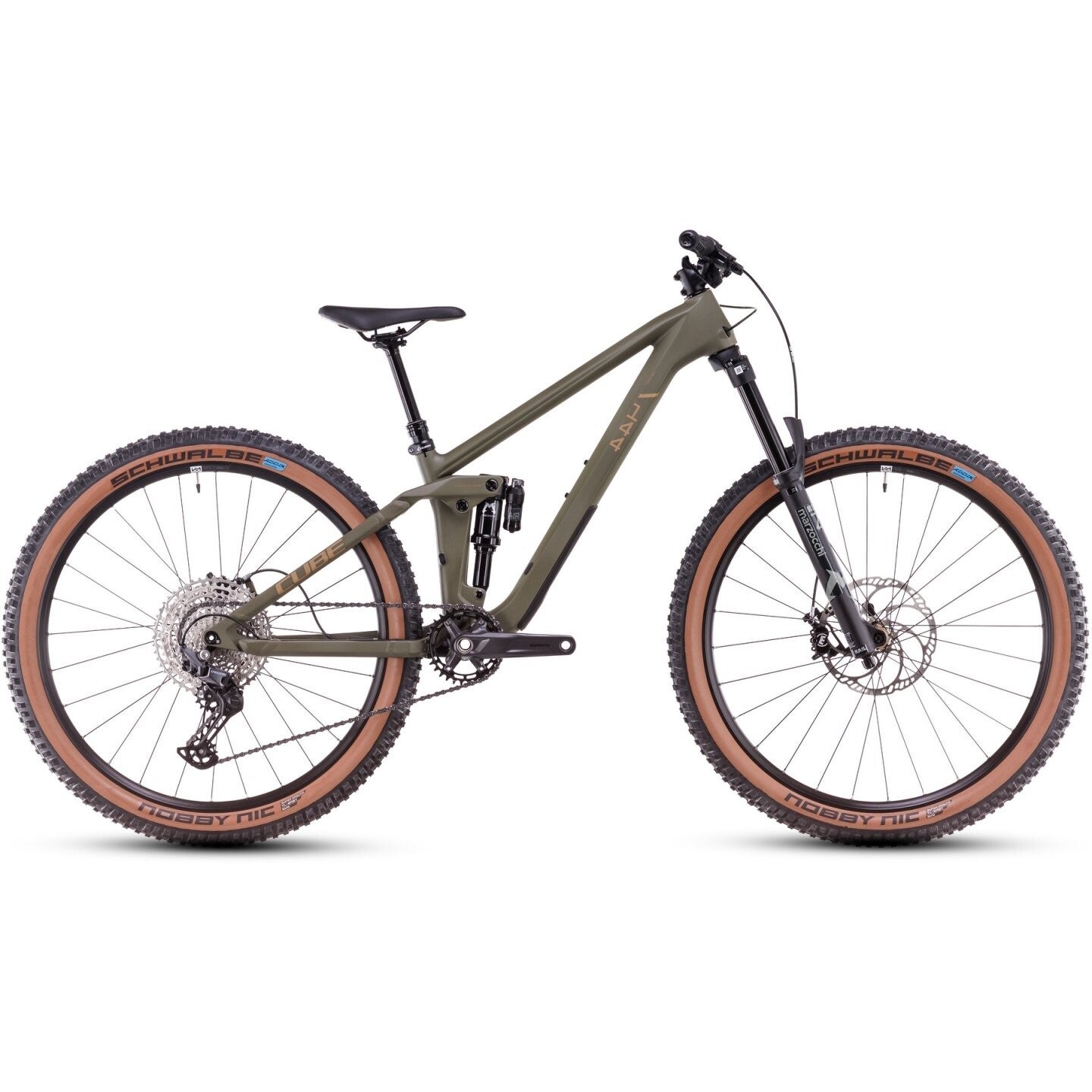 CUBE Stereo ONE44 HPC Rookie 2025 - dustyolive'n'gold