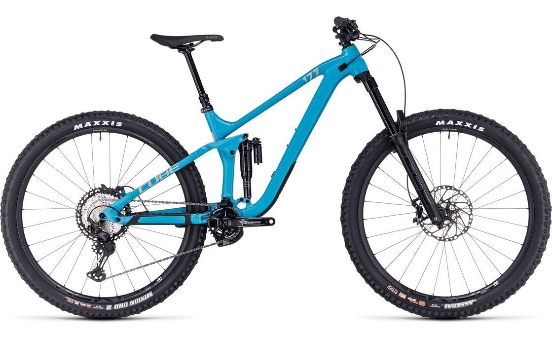 CUBE Stereo ONE77 Race 29 2026 - bondiblue'n'grey