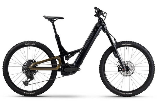 Haibike AllTrail 10.5 ABS 2025 - black'n'ninja gold'n'grey glossy
