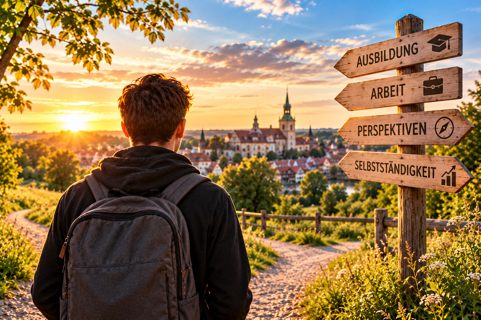 Perspektiven für Ausbildung, Arbeit und Zukunft entwickeln