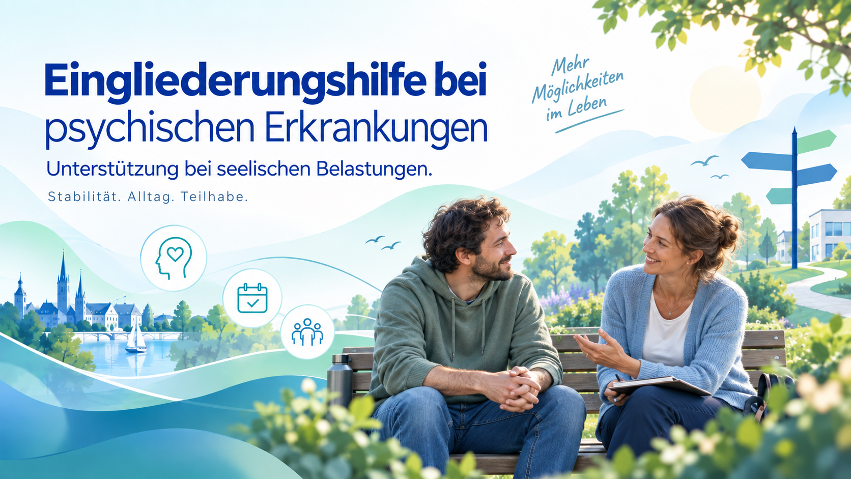 Banner Eingliederungshilfe bei psychischen Erkrankungen