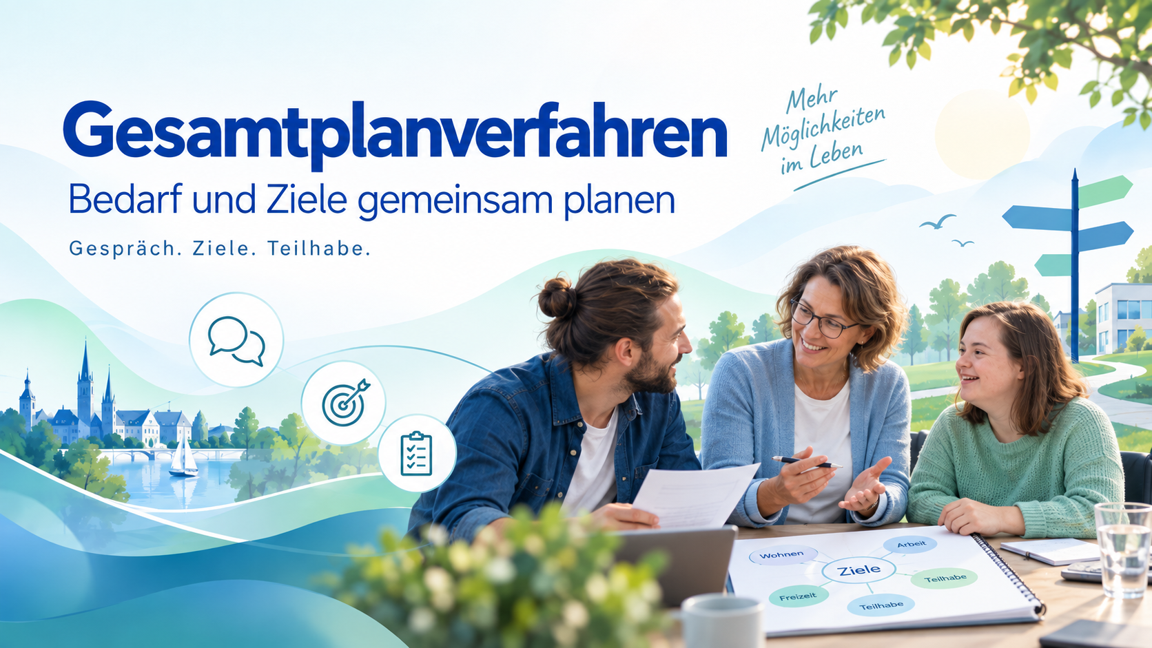 Banner Gesamtplanverfahren einfach erklärt