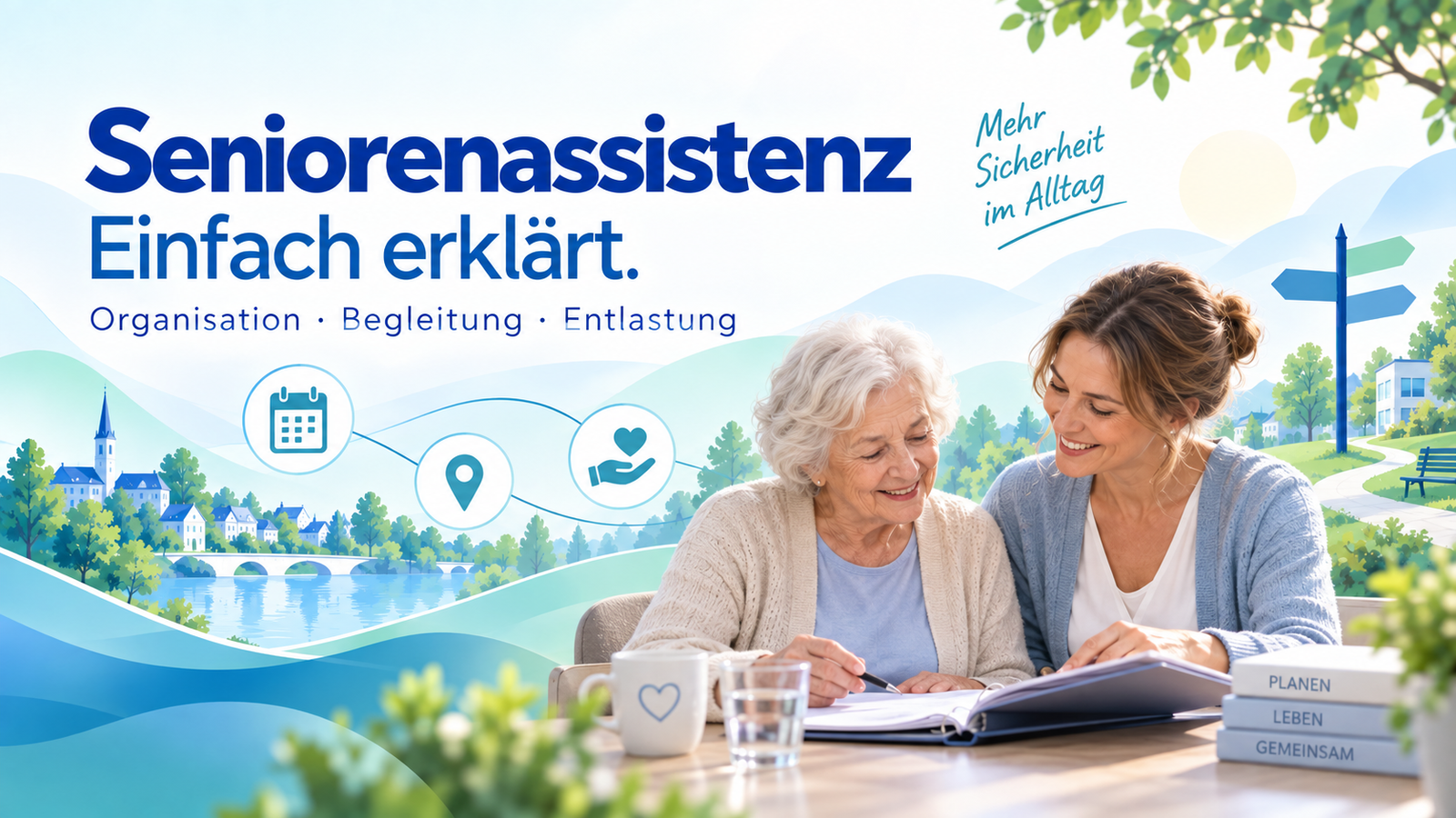 Persönliches Senioren-Management – Unterstützung im Alltag, persönlich und selbstbestimmt