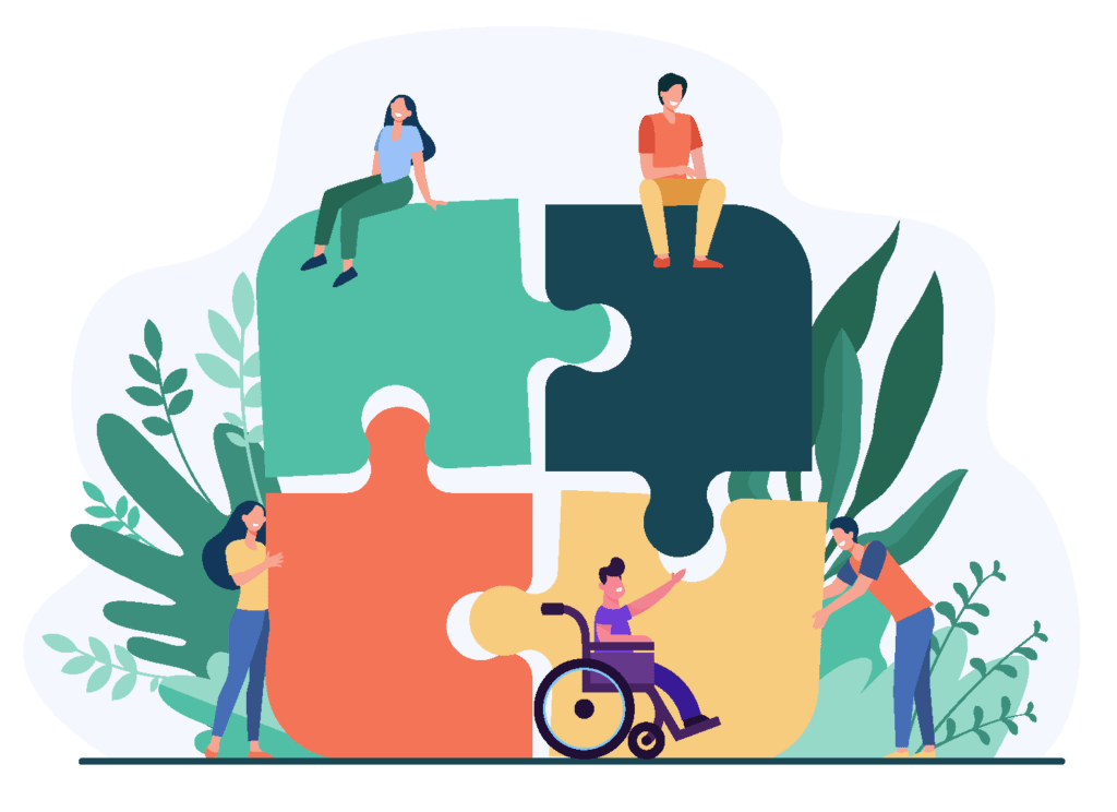 Ganzheitlicher Ansatz Puzzle