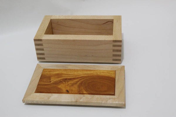 Maple with Osage Orange Lid Insert