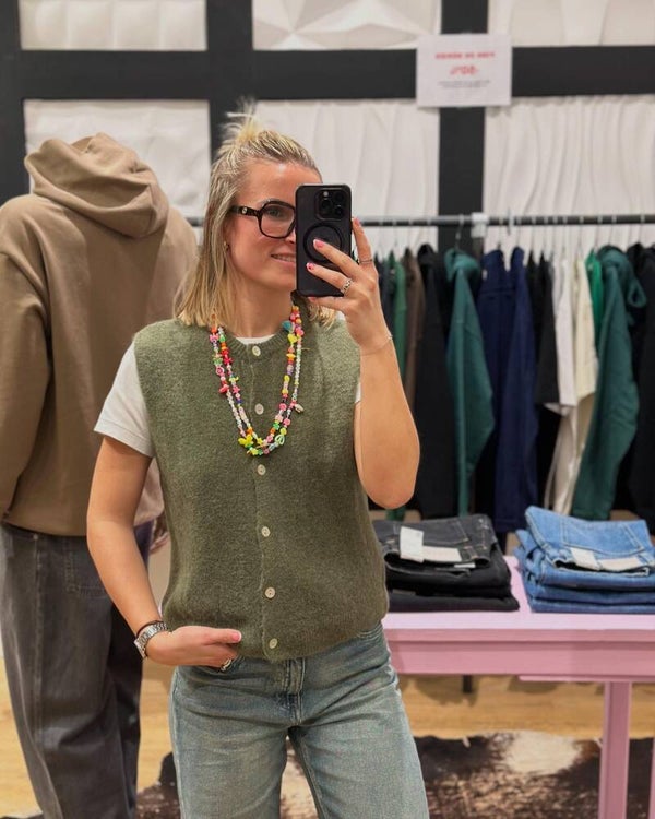 Gilet Gaby Kaki