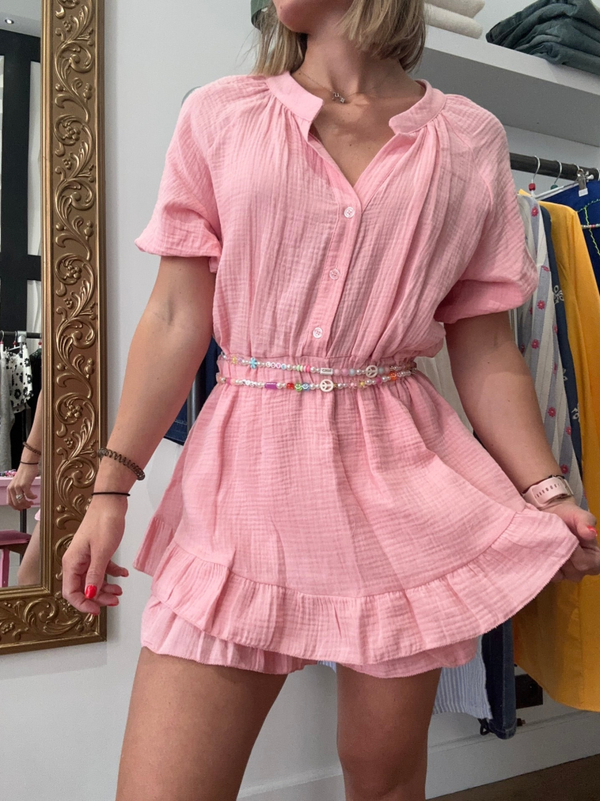 Combi-short - Rose