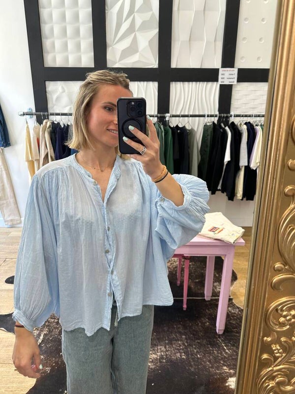 Blouse Bleue