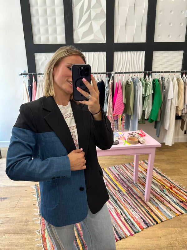 Veste bi matière
