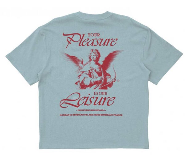 Lady Libertine Tee - Cerulean -Deus Ex Machina