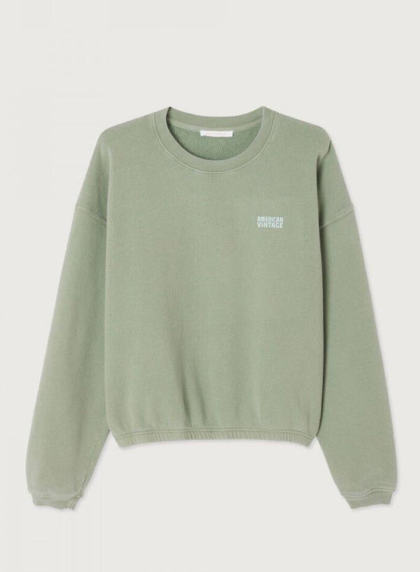 Sweat Izubird kaki - American vintage
