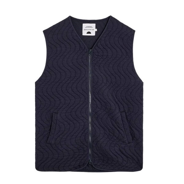 navy YUMI waistcoat Bask In The Sun