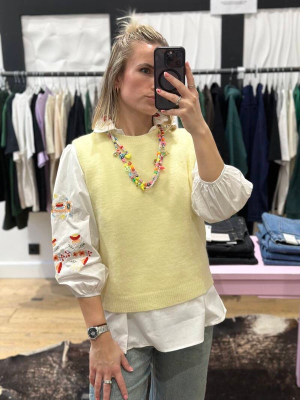 Pull Albane Jaune