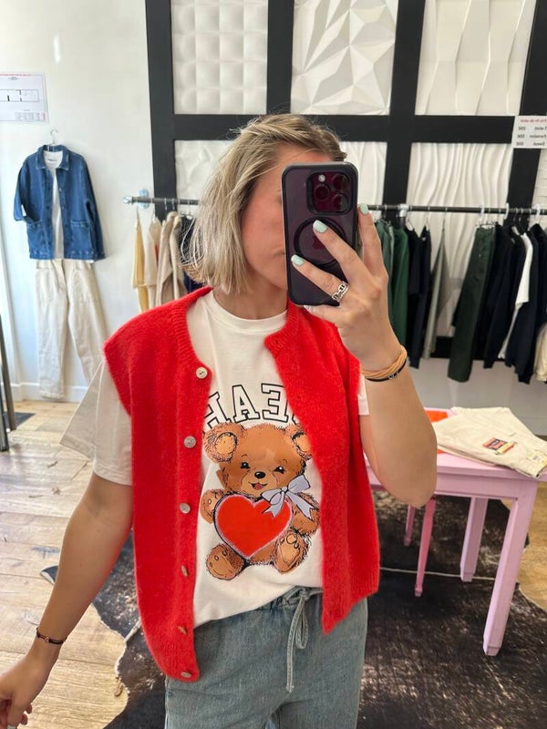 T-shirt teddy