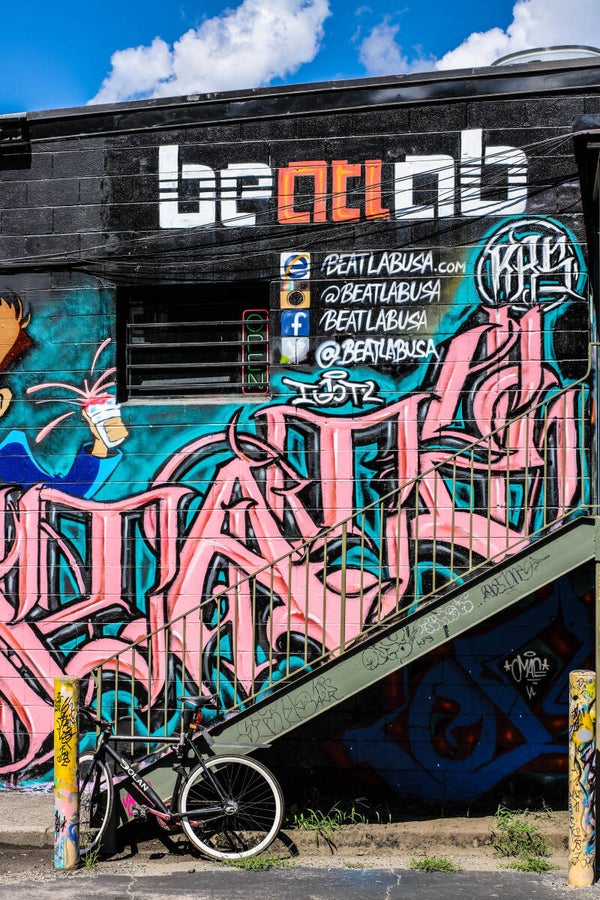 Bike and Grafitti