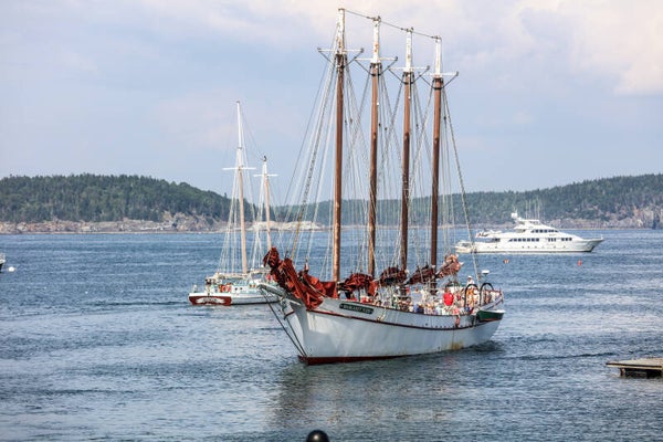 Bar Harbor Maine Ship