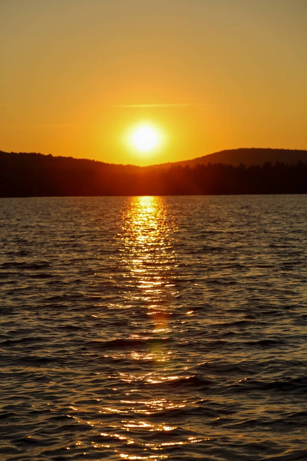 Sunset Over Branch Lake