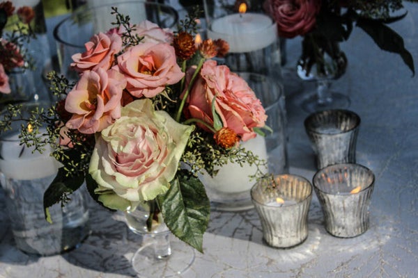 Garden Rose Arrangement Landscape style