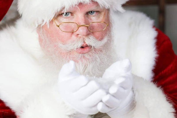 Box Set of 10 Santa