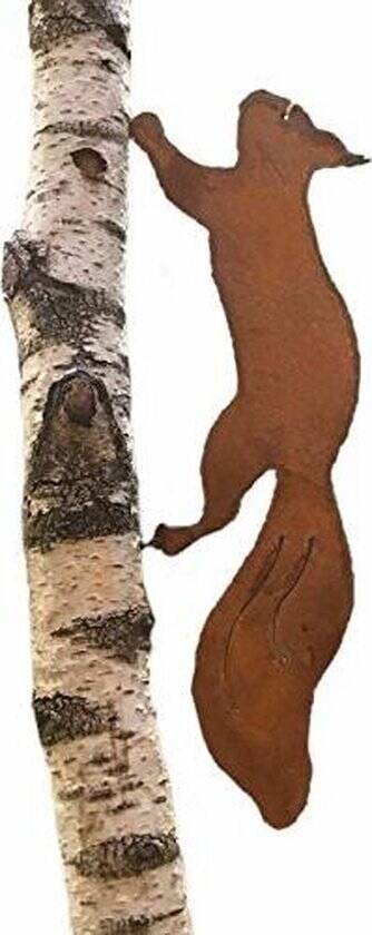 Decoratie eekhoorn voor in boom 45×12 cm